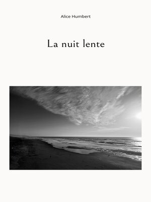 cover image of La nuit lente
